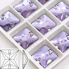 Купить стразы для платья для танцев квадратные Light Violet, Square