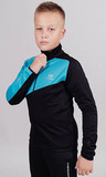 Детский утеплённый лыжный костюм Nordski Jr. Premium-Base blue-black