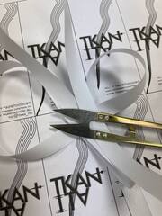 Паутинка-сетка клеевая на бумажной основе (плотность 32гр/м2) (100%PE, Белый, 15)