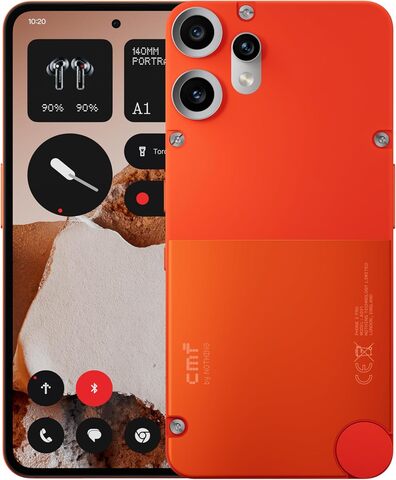 Смартфон CMF Phone 2 Pro 8/128 ГБ, Dual nano SIM, Оранжевый | Orange