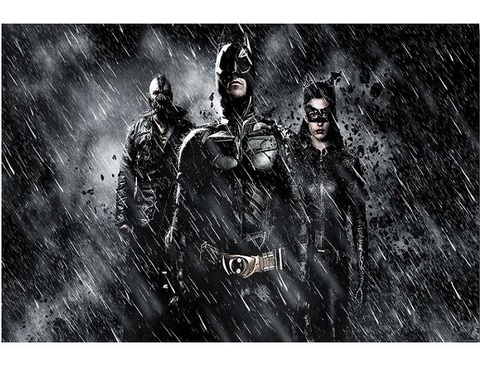 Постер Арт Тёмный рыцарь Возрождение легенды Супергерои — Poster Art The Dark Knight Rises