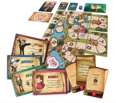 Настольная игра Гравити Фолз. Спасти Пухлю