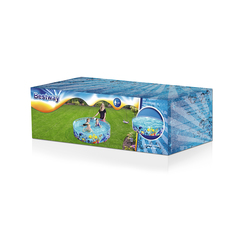 Детский бассейн с жёсткой стенкой Fill 'n Fun Odyssey , Bestway 55030,  183 х 38 см