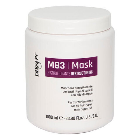 Dikson Mask Ristrutturante M83 - Восстанавливающая маска для всех типов волос с аргановым маслом