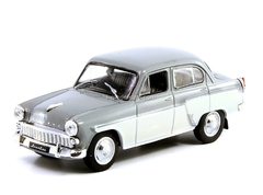 Moskvich-407 1960 gray-white 1:43 DeAgostini Auto Legends USSR Best #4