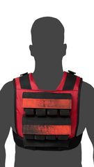 Жилет-утяжелитель Hard Training Filippov 18кг (красный), красный