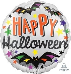 Круглый шар "Happy Halloween"