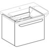 Шкафчик для раковины Geberit myDay, с выдвижным ящиком: B=54см, H=41см, T=43см, Белый / Высокоглянцевое покрытие