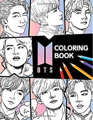 BTS Coloring Book