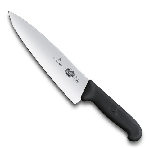 Кухонный нож Victorinox Fibrox Carving Knife Extra Wide разделочный (5.2063.20) широкое лезвие 20 см. | Wenger-Victorinox.Ru