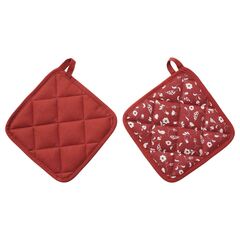 Набор прихваток IKEA INAMARIA (ИНАМАРИЯ), Красный, 19х19 см, 2 шт