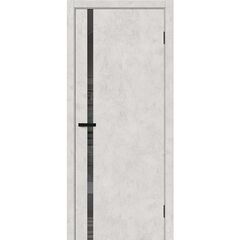 Купить Межкомнатная дверь экошпон Браво-1.55 Look Art / Mirox Grey