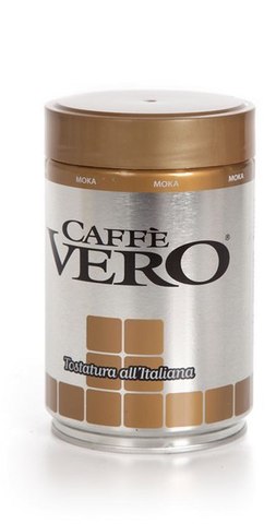 Итальянский  молотый Caffe Vero GOLD (Кофе Веро Голд)