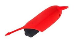 Красный вибростимулятор Devol Mini Vibrator - 8,5 см. - 