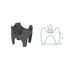 Фиксатор стой - четыре защитных слоя (10, 15 , 20 и 25 мм) и является самым популярным закладным элементом на потребительском рынке