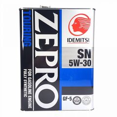 Idemitsu 1845-004,  Масло моторное Zepro Touring SN/GF-5 5W-30 4 л.