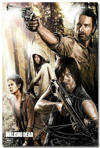 Постер Арт Ходячие Мертвецы — Poster Art The Walking Dead