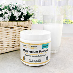 California Gold Nutrition, Магний в растворимом порошке с нейтральным вкусом, 247 г (8,7 унций)