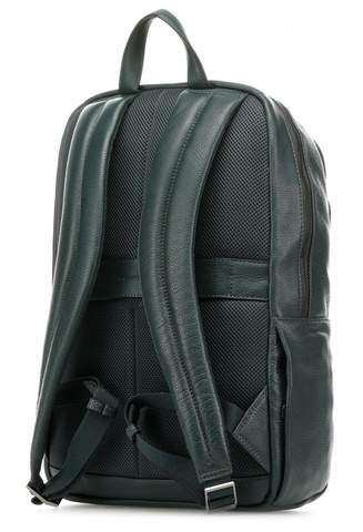 Рюкзак Piquadro Modus Special, зелёный, кожа натуральная (CA3214MOS/VE)