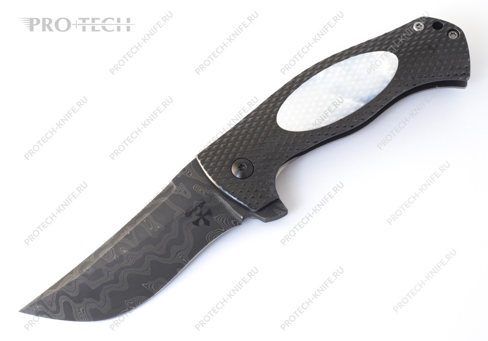 Нож Les George Hydra Damascus Full Custom