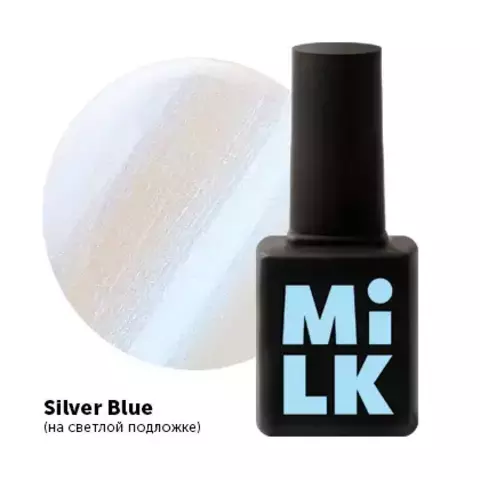 Топ MILK Glow Drops Platinum Silver Blue 9мл