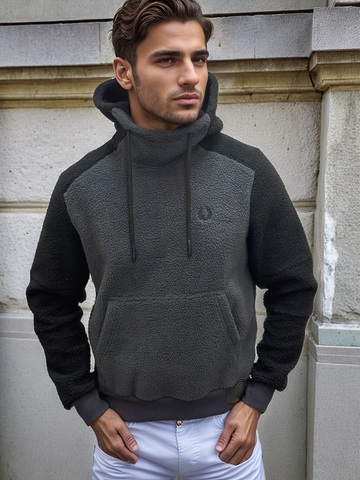 Худи Fred Perry 549932blgrey
