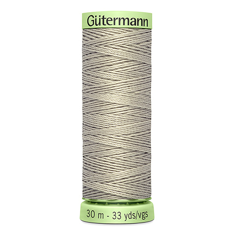 Нить Top Stitch 30/30 м для декоративной отстрочки, Gutermann, 633 бежево-суровый