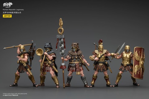 Фигурка Легионер Легкой Пехоты II масштаб 1/18 Roman Republic JoyToy