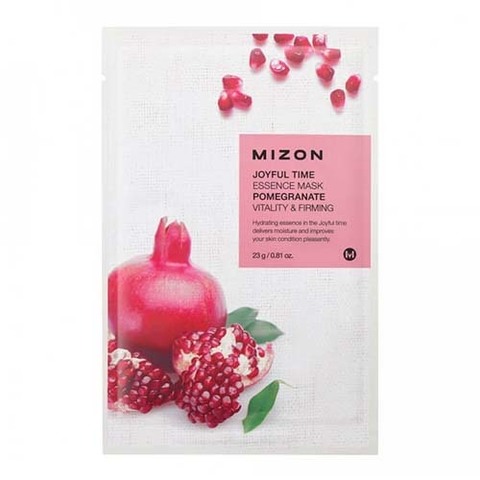 Mizon Joyful Time Essence Mask Pomegranate - Тканевая маска для лица с экстрактом граната