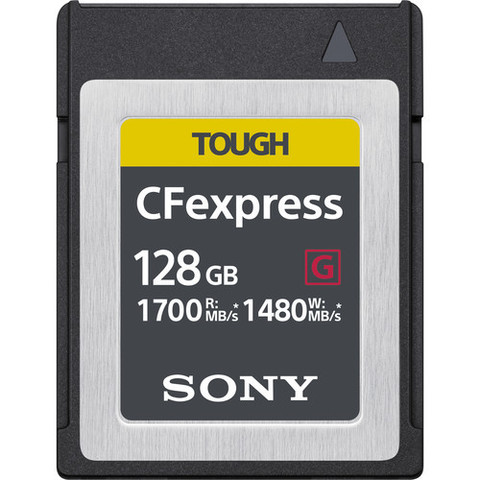 Карта памяти Sony Cfexpress B спец. 128GB TOUGH 1700/1480MB/s