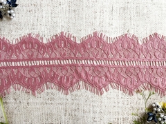 Кружево Французское, ш. 10 см, чайная роза