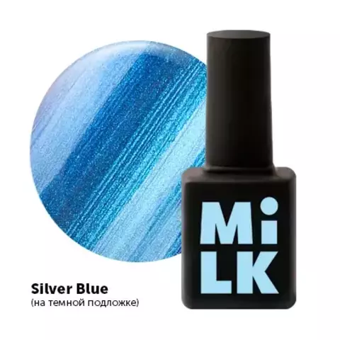 Топ MILK Glow Drops Platinum Silver Blue 9мл