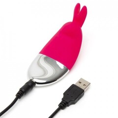 Клиторальный вибратор Happy Rabbit розовый