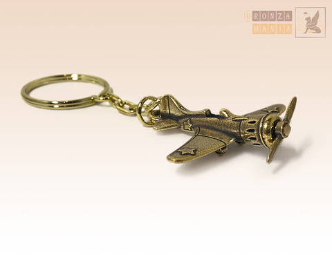 брелок Самолет Истребитель И-16