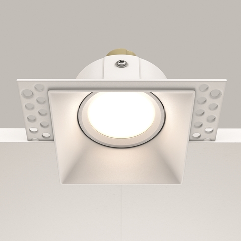 Встраиваемый светильник Maytoni Dot DL042-01-SQ-W