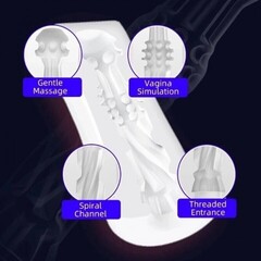 Мастурбатор Yumi от DryWell (эффект минета)