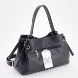 Сумка Саломея 359 гладкий черный