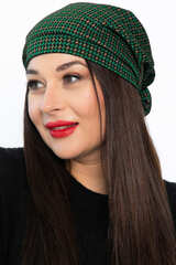 Чалма с бантом (зелено-бежевая) ЧБ4-23М LT Collection