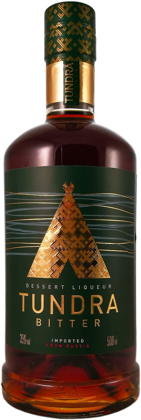 Ликер десертный TUNDRA BITTER 0,5 л (12)