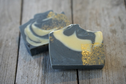 Угольное, мыло натуральное