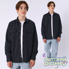 Рубашка-жакет (плотный трикотаж)