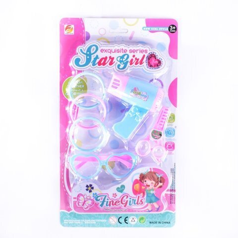 Набор парикмахера + очки на листе