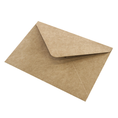 Конверт из дизайнерской бумаги, Крафт, 120 г, 13,5*19 см, 5 шт.
