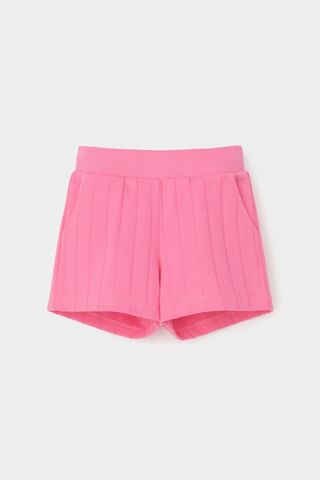 шорты  для девочки  КР 400807-1/неоновый розовый к555