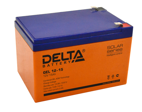 Аккумуляторная батарея DELTA GEL 12-15