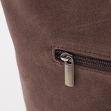 Сумка Саломея 485 эко-замша шоколад