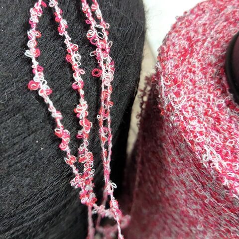 Букле п/а MANICOMIO 300 красно-серый