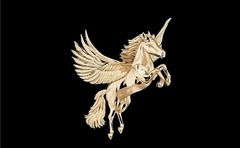 Силиконовый молд № 492 Пегас правый