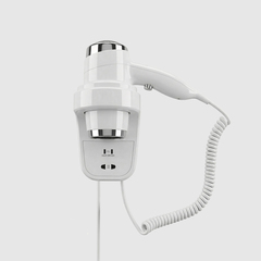 Фен настенный 2200 W ABS HOTEL LINE 02012.W белый