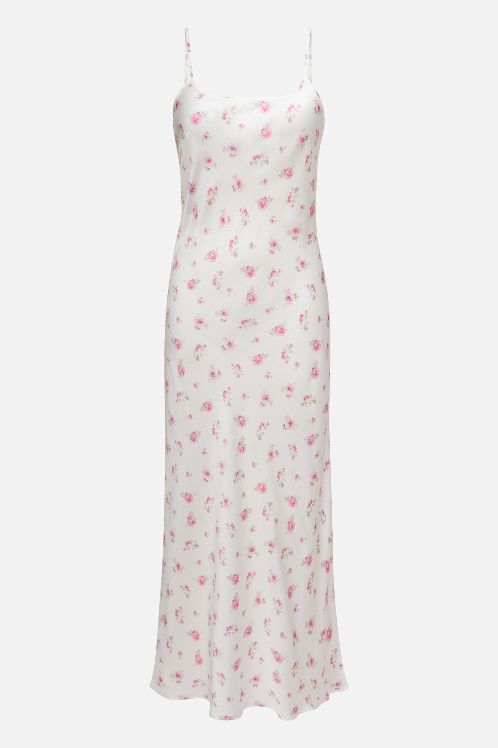 Платье с цветочным принтом